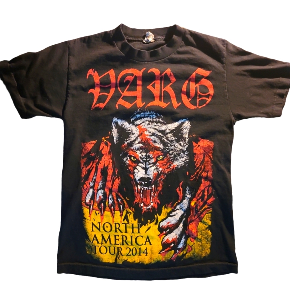 Varg 2014 North American tour men's t-shirt size small